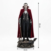Figurines de vampire en résine personnalisées, décoration intérieure d'Halloween, cadeaux pour enfants, figurine d'anime minimaliste