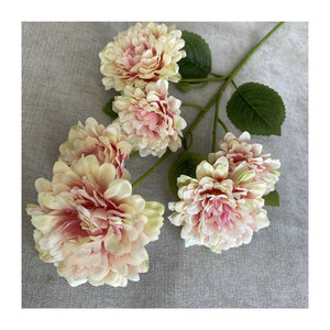 ดอกไม้ยี่ยี่ ซีรีส์สีม่วงยุโรป ดอกเบญจมาศหกหัว ขนาด 30 ซม. 100 ซม. ดอกไม้ประดิษฐ์สำหรับตกแต่งบ้าน - Product Image 5