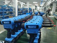 Machine automatique de rivetage d'écrou à batterie électrique sans fil, outil de rivetage d'écrou de filetage en acier inoxydable robuste et puissant