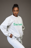 Ensemble de survêtement unisexe personnalisé brodé, coupe oversize, pour femme, avec sweat à capuche et pantalon de jogging à manches longues, décontracté, deux pièces