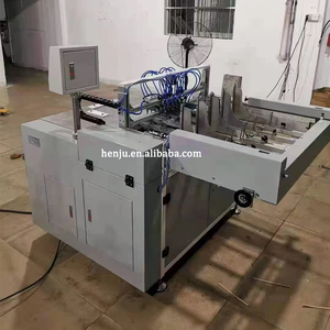 Machine de reliure de couvertures de livres largement utilisée, machine professionnelle de fabrication de couvertures rigides, machine de reliure de livres à couverture rigide, prix - Product Image 2