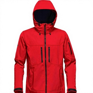 Veste polaire coupe-vent respirante de haute qualité pour homme, motif imprimé, col rond, fermeture éclair en toile, service OEM, nouvelle collection automne, style urbain - Product Image 2