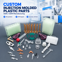 Fabricant de pièces moulées par injection plastique sur mesure en ABS, PP, PC, PA+GF, PETG, HDPE, POM, PMMA, TPU pour le secteur médical