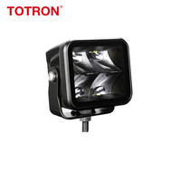 Luces LED Cuadradas de 2.75'' Sin Bordes de 20W, Luces de Trabajo LED con Haz de Luz Concentrada/Difusa para Todoterreno