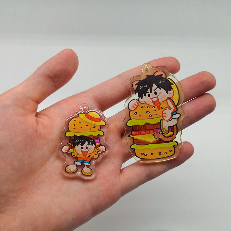 Llavero acrílico de Genshin