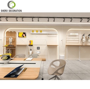 Beauty Baby Shop Design Clothing Store Furniture Custom Wall Mounted Adjustable Clothing Display Rack Clothing Display Fixture - Product Image 3