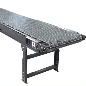 OEM Factory Supply Chain Wire Mesh Belt Conveyor System For Agriculture Foods Transportation
