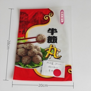 Sacchetti di imballaggio personalizzati <span class=keywords><strong>in</strong></span> fabbrica per Chaoshan palle di <span class=keywords><strong>tendine</strong></span> di manzo <span class=keywords><strong>in</strong></span> <span class=keywords><strong>plastica</strong></span> Stand Up sacchetti di tenuta a caldo imballaggio sacchetti di <span class=keywords><strong>plastica</strong></span> - Product Image 3