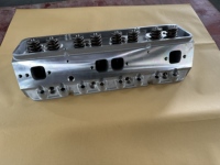 Culasse complète en aluminium pour moteur V8 SBC de voiture, GM350 pour Chevrolet Chevy Van GMC 350 V8