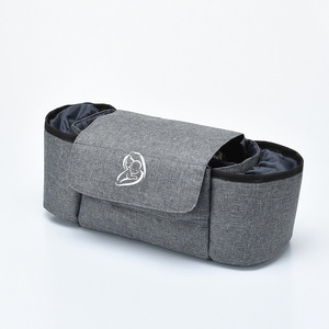 Organizador Multifuncional para Cochecito de Bebé con Portavasos, Estilo <span class=keywords><strong>Mochila</strong></span>, Accesorios de Lona para Colgar Pañales - Product Image 3