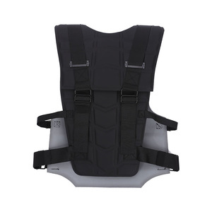 Gilet Tattico da Moto Fuoristrada con Cintura, Porta Piastre per Attività all'Aperto, Gilet Tattico alla Moda - Product Image 3