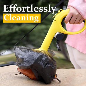 Raccoglitore di Escrementi per Cani Leggero con Porta Sacchetti, Raccoglitore Portatile a Una Mano per Cani - Product Image 6