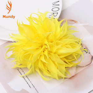 Broche de Plumas y Cinta Decorativa para el Día de la Madre, Regalo para el Día del Padre, Fiesta de Oficina, Intercambio de Regalos - Product Image 5