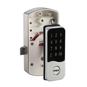 MK733 Waterproof Anti-Theft Black Touch Screen Keypad <strong>Lock</strong> Digital Electric Cabinet <strong>Door</strong> <strong>Security</strong> Locker <strong>Lock</strong> - Product Image 1