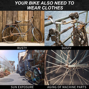 IRONDONKEY BMX et vélo de <span class=keywords><strong>route</strong></span> <span class=keywords><strong>housse</strong></span> anti-poussière <span class=keywords><strong>roue</strong></span> de protection et Protection solaire <span class=keywords><strong>housse</strong></span> de vêtements <span class=keywords><strong>housse</strong></span> de vélo en Nylon Durable - Product Image 2