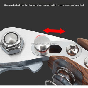 Sécateur de conception de haute qualité de 8 pouces <span class=keywords><strong>ciseaux</strong></span> de coupe de jardin arbre professionnel sécateur de jardinage outils de jardin - Product Image 4