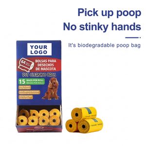 Bolsas para Desechos de Perros con Dispensador, Paquete de Más de 12 Rollos, Bolsas Biodegradables para Excrementos - Product Image 3
