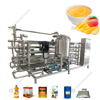 Automatische Mangosap Verwerkingslijn Sap Machine Mangopulp En Puree Vruchtensap Maken Productielijn