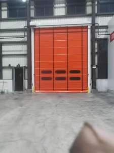 ประตูม้วนอัตโนมัติความเร็วสูงขั้นสูงสำหรับสายการประกอบยานยนต์ <span class=keywords><strong>ม่าน</strong></span>ม้วนแบบยืดหยุ่นทำจากพีวีซีที่ทนทาน - Product Image 6