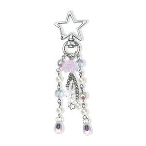 Llavero con Luz en Forma de Estrella y Medusa, Estilo Dulce y Moderno, con Impresión UV en Aleación de Medusa - Product Image 1