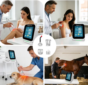 Laser vétérinaire de classe IV, thérapie par lumière rouge infrarouge, laser puissant, équipement de physiothérapie, laser chiropratique pour chiens et chevaux - Product Image 2