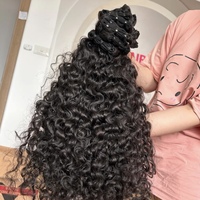 Extensions de cheveux naturels ondulés Yaki lisses, cheveux vierges vietnamiens, aspect naturel, prix de gros disponible en stock