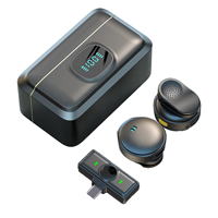 Microphone Lavalier Magnétique Sans Fil Omnidirectionnel en Métal Tendance 2026 avec Capsule Mini 6mm et Annulation Active du Bruit pour Appareil Photo