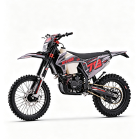 Moto Tout-Terrain Enduro 300CC YBS300 4 Temps Refroidi à Eau pour Adultes Course Enduro Dur TURRUT
