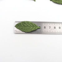 Daun Bunga Buatan Cetak Sablon Daun Pohon Emas Bahan DIY Pernikahan Aksesori Karangan Bunga Hiasan Kepala 50 Buah