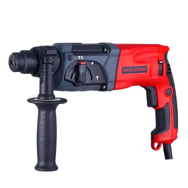 Best Sale 24mm Drill Machine Power Tools Industrial Electric Rotary Hammer With LED Light