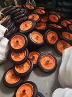 Roue pleine en caoutchouc 3.00-8 de 13 pouces pour chariots, autres roues, pneus et accessoires – Nouvelle production du fabricant