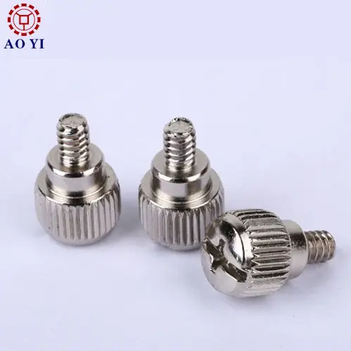 High Quality branded special handle head set screw with nickel plating