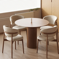 Meubles de restaurant sur mesure, chaises de restaurant en bois massif, style moderne, vente en gros, adaptées aux cafés et aux hôtels
