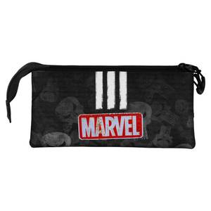 Karactermania For <b>Marvel</b> Punisher Skull-Triple Pencil Case, Black - Product Image 3