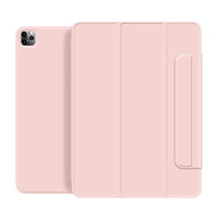 Étuis en cuir PU à trois volets Smart Folio pour iPad Pro Air 11" 13" M5 M4 M3, housses de protection magnétiques super résistantes avec support