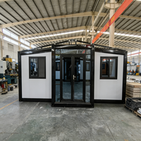 Maisons modulaires en conteneurs à structure en acier avec installation facile, design moderne, construction préfabriquée pour atelier/usine