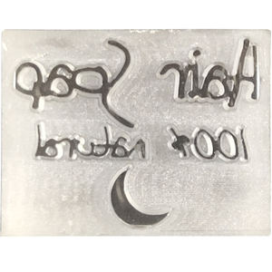 कस्टम लोगो DIY पारदर्शी शिल्प एक्रिलिक साबुन स्टाम्प हस्तनिर्मित साबुन बनाने के लिए - Product Image 5