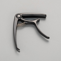 Accordeur de capo de guitare en aluminium solide pour guitares classiques acoustiques