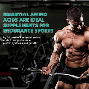 Pabrik grosir suplemen olahraga pra latihan 8000 mg rantai asam Amino esensial Aminos BCAA EAA Gummies - Product Image 2