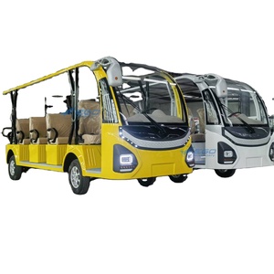 Nouveau produit : Bus électrique de tourisme fermé à 14 places, idéal pour les montées raides, avec batteries au plomb-acide – Chine - Product Image 1