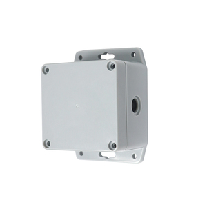 109*83.5*56.5mm Light Grey Sealing Junction Box Ip65 Waterproof Housing Wall Mount <b>Polycarbonate</b> <b>Plastic</b> Enclosure With Flanges - Product Image 1