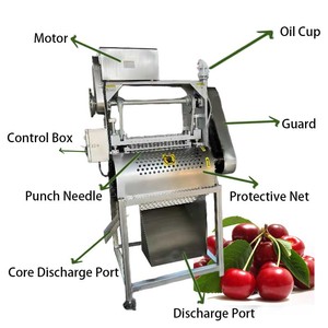 Máquina Comercial de Alta Producción para Eliminar Semillas de Cereza, Extractor de Nueces de Cereza, Hecho en China - Product Image 4