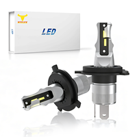 Ampoules de phare LED universelles H4 OEM ODM en aluminium aéronautique, livraison rapide, étanches IP67, 12V 15W 2000Lm 6000K