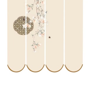 Cortina Artística <span class=keywords><strong>Semicircular</strong></span> Mellow, Tejida a Mano, Estilo Chino Moderno, Biombo Decorativo que Crea un Ambiente Cálido y Acogedor - Product Image 1