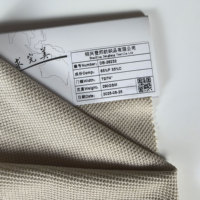 Tissu jacquard piqué hautement élastique, 65% polyester, 35% coton, antistatique, matière mélangée TC pour vêtements