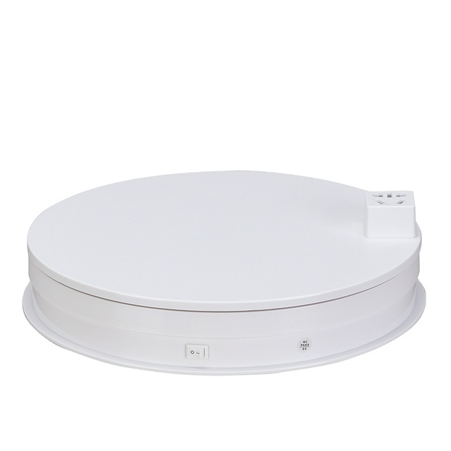 New 30CM Rotates the Display Stand 360 Degree Cellphone Large Holding 20 kg Turntable Motorized Photography Rotating Display