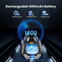 Eyoyo 2D Super QR Bluetooth 1600mAh batterie Rechargeable lecteur de codes à barres pince arrière téléphone lecteur de codes à barres pour la gestion des stocks