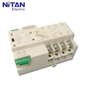 ミニデュアルパワー自動切替三相四線<span class=keywords><strong>63A</strong></span> 100A絶縁PC 2P/3P/<span class=keywords><strong>4P</strong></span> CB 15kA遮断容量産業用 - Product Image 2