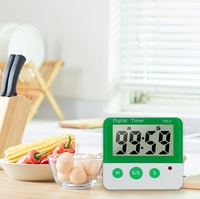 Grosir Pabrik Alarm waktu keras Digital magnetik timer dapur untuk memasak Logo disesuaikan tampilan LCD modis dapur rumah