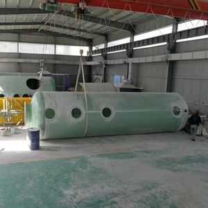 Fiberglass Desulfurization Tower FRP Integrated Desulfurization And Denitrification Tower For Gas Disposal Machinery - Product Image 2